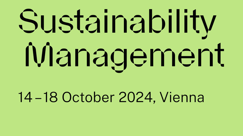 For Film and TV Profesionals: Sustainability Management 14-18 October 2024, Vienna. Illustrasjon.
