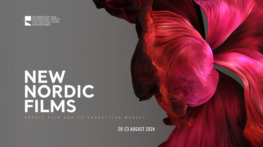 New Nordic Films. Nordic Film and Co-productions Market. 20-23 August  2024. Illustrasjon.