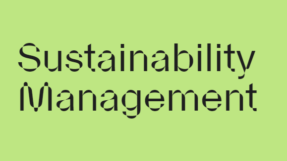 Illustrasjon. Sustainability Management.