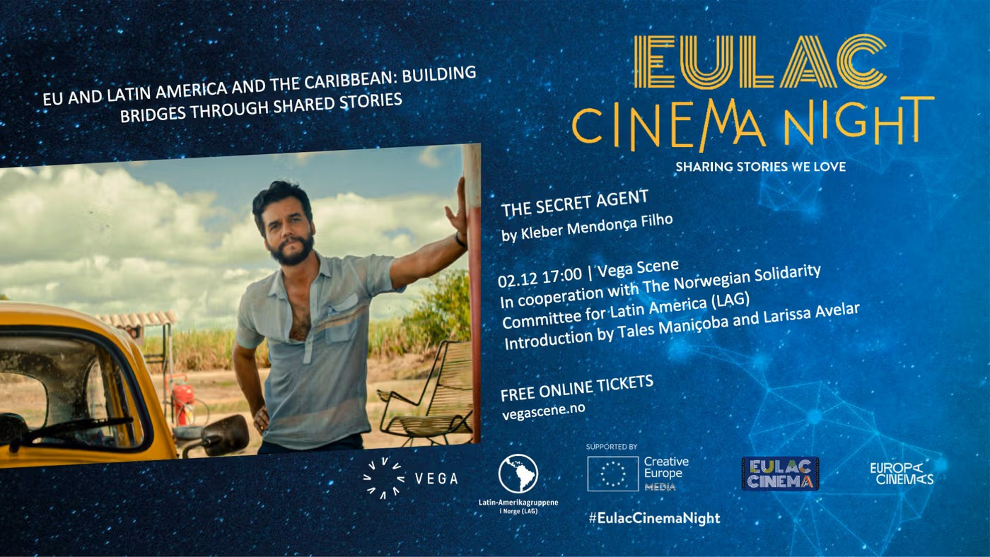 Illustrasjon. Plakat for visningen på Vega scene.