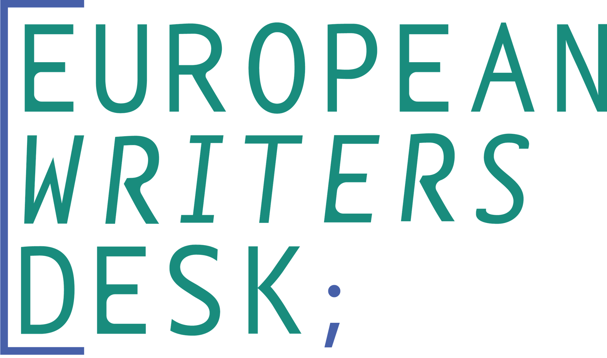 Illustrasjon. European Writers Desk logo
