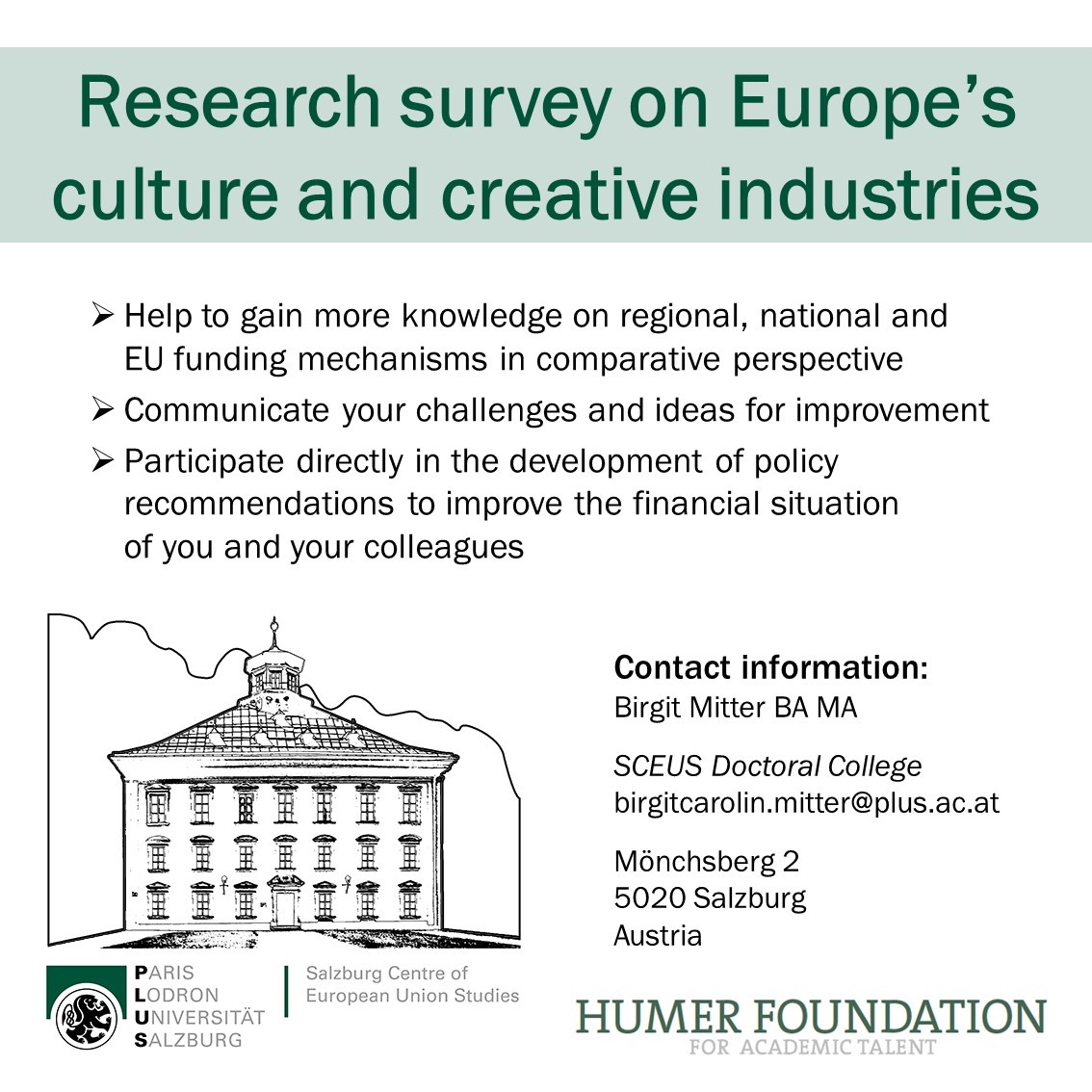 Research survey on Europe's culture and creative industries. Illustrasjon.