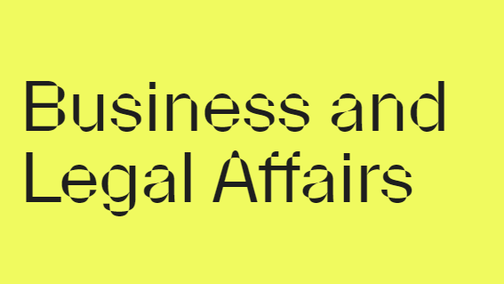 Business and legal affairs